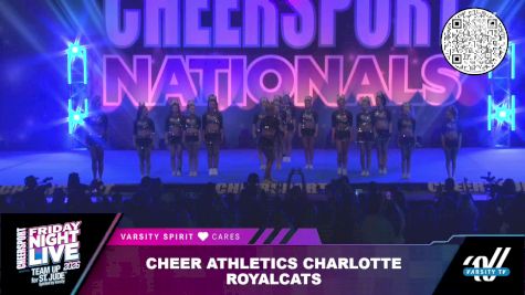 Cheer Athletics - Charlotte - Royal Cats [2026] 2026 CHEERSPORT Friday Night Live