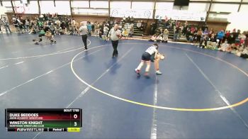 90 lbs 3rd Place Match - Winston Knight, Northside Wrestling Club vs Duke Beddoes, Agon Academy Wrestling