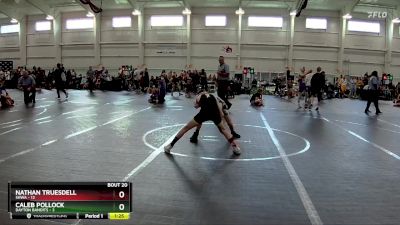 80 lbs Round 4 (10 Team) - Caleb Pollock, Dayton Bandits vs Nathan Truesdell, SHWA