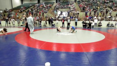 76 lbs Round Of 16 - Jayce Brown, Rockmart Takedown Club vs Lucas Williams, South Forsyth WAR Wrestling Club