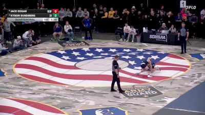 Quarterfinal - Kyson Sundberg, Sioux Valley vs Jace Edgar, Redfield