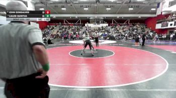 157 lbs Quarterfinal - John Gonsalves, Eureka Senior vs Caleb Quintua, Casa Grande