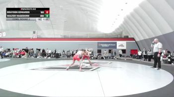 125 lbs Cons. Round 2 - Brayden Edwards, Wabash vs Walter Hagedorn, Unattached UIndy