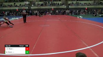 120 lbs Cons. Round 1 - Aydan Moen, Fergus Falls vs Miles Point, Legends Of Gold