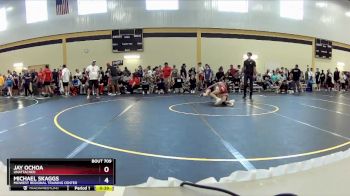 106 lbs Quarterfinal - Jay Ochoa, Unattached vs Michael Skaggs, Midwest Regional Training Center