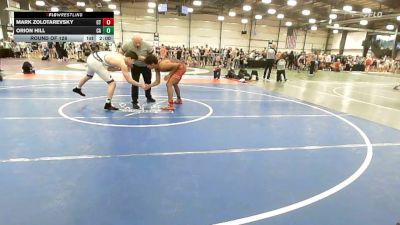 138 lbs Round Of 128 - Orion Hill, CA vs Mark Zolotarevsky, CT