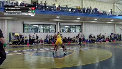 197 lbs 3rd Place Match - Carson Licastri, Oneonta State vs Anthony Cascen, Oswego State