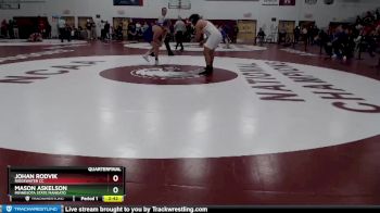 197 lbs Quarterfinal - Mason Askelson, Minnesota State Mankato vs Johan Rodvik, Ridgewater CC