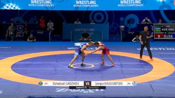 79 kg 1/4 Final - Dzhabrail Gadzhiev, Azerbaijan vs Georgios Kougioumtsidis, Greece
