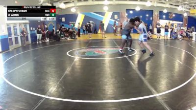 285 lbs Round 7 (8 Team) - Li Wong, Wakulla WC vs Joseph Green, Socs