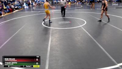 138 lbs Round 1 - Rob Rojas, Lincoln Southeast vs Tyson Smith, North Platte