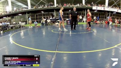 190 lbs Round 2 (6 Team) - Charly Heath, Oklahoma vs Chloe Ratcliffe, Pennsylvania Red