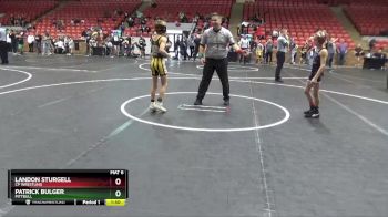 72-76 lbs Round 3 - Patrick Bulger, Pittbull vs Landon Sturgell, CP Wrestling