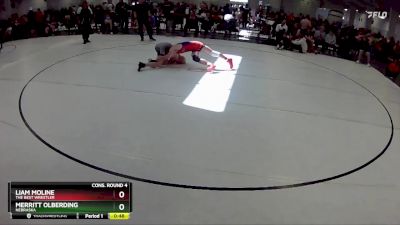 116 lbs Cons. Round 4 - Merritt Olberding, Nebraska vs Liam Moline, The Best Wrestler