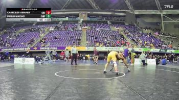 165 lbs Round 1 (6 Team) - Chandler Amaker, Central Michigan vs Pablo Macias, Campbell