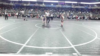 75 lbs Consi Of 8 #2 - Lawson Grollmes, Ogdens Outlaws vs Mason McCrackin, Titan Wrestling Institute