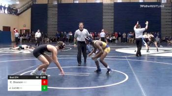 132 lbs Prelims - Evan Gleason, Bethlehem Catholic vs Jaheid Lucas, Oscar Smith