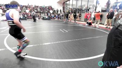 83 to 90 lbs Rr Rnd 5 - Noah Shuemake, Viking Wrestling Club vs Levi West, Woodland Wrestling Club