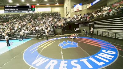 6A 106 lbs Cons. Semi - Connor Avery, Cedar Valley vs Xavier Fowler, Farmington