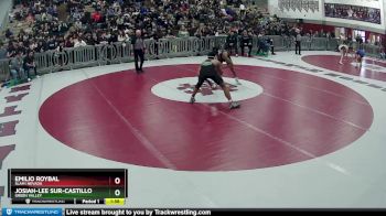 144 lbs 3rd Place Match - Josiah-Lee Sur-Castillo, Green Valley vs Emilio Roybal, SLAM! NEVADA
