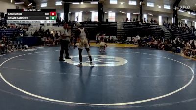 138 lbs Quarters & 1st Wb (16 Team) - Brian Sanders, Bainbridge vs Sam Mann, Dawson County