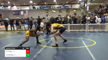 145 lbs Quarterfinal - Saul Pera, Simsbury vs Ronald McCoy, Moorestown