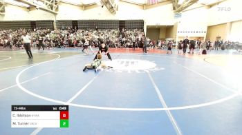 73-M lbs Round Of 32 - Chase Ibbitson, Newtown (CT) Youth Wrestling vs Maceo Turner, Orchard South WC