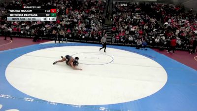 4A 145 lbs Semifinal - Gianna Makaafi, Stansbury vs Britzeida Pastrana, Dixie