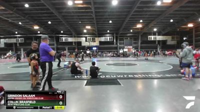 83-HWT Round 2 - Collin Brasfield, Bear Wrestling Club vs Grindon Salaam, Aspire Higher USA Wrestling Club