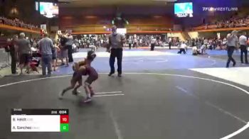 52 lbs Rr Rnd 2 - Dawson Gassen, Harrisburg Youth Wrestling vs Crew Weidner, 2TG