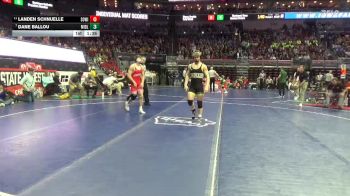 1A-175 lbs Cons. Round 5 - Landen Schnuelle, South Winneshiek vs Dane Ballou, Midland