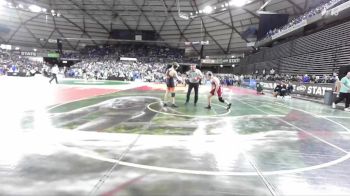 Boys 1A 150 lbs Cons. Round 2 - Nik Morrow, Blaine vs Trent Seitters, Colville