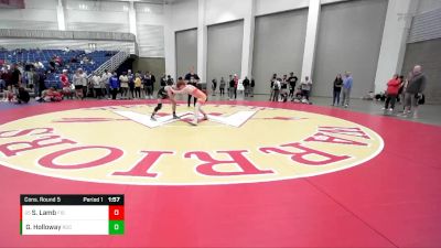 109 lbs Cons. Round 5 - Seth Lamb, Fishers vs Grant Holloway, Rochester