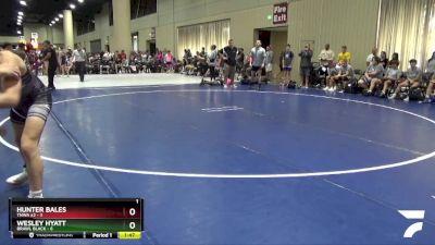 120 lbs Round 1 (32 Team) - Wesley Hyatt, BRAWL Black vs Hunter Bales, TNWA #2