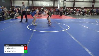 152 lbs Quarterfinal - Rafat Al-kardali, Scorpions vs Ryan Solomon, Unattached