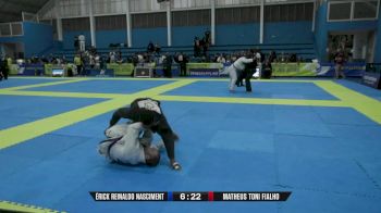 ÉRICK REINALDO NASCIMENT vs MATHEUS TONI FIALHO 2026 FPJJ Copa Grandes Mestres Etapa 1