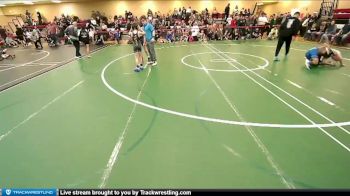 67 lbs Quarterfinal - Ryder Eggleston, Ferndale Force Wrestling Club vs Hazel Rodarte, Mat Demon Wrestling Club