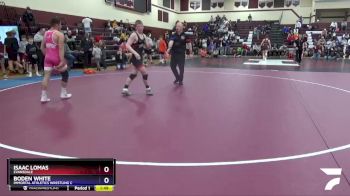 16U-6 lbs Round 1 - Boden White, Immortal Athletics Wrestling C vs Isaac Lomas, Evansdale
