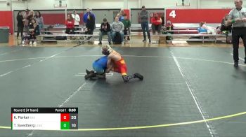 52 lbs Round 2 (4 Team) - Kam Parker, East Kansas Eagles vs Theodore Swedberg, Lead Miners