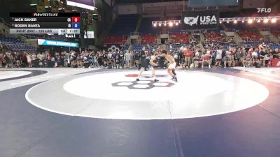 126 lbs Cons. Semis - Jack Baker, CA vs Boden Banta, ID