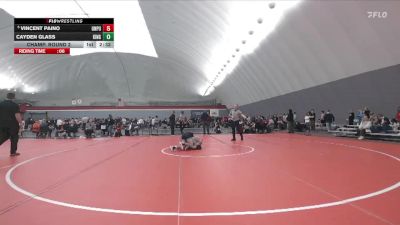 133 lbs Champ. Round 2 - Vincent Paino, Unattached - Purdue vs Cayden Glass, King