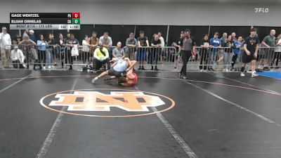175 lbs Round Of 32 - Gage Wentzel, PA vs Elijah Ornelas, CA