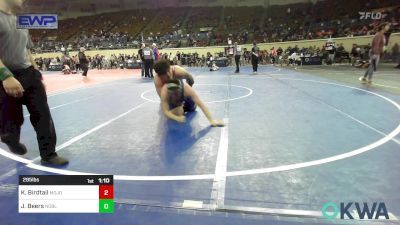 285 lbs Quarterfinal - Kade Birdtail, Mojo Grappling Academy vs Jackson Beers, Noble Takedown Club