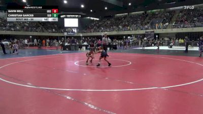 58 lbs Quarterfinal - Gavin Bell, Greensburg vs Christian Garces, Fairfield