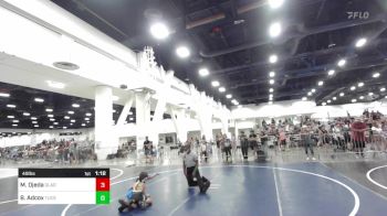 49 lbs Quarterfinal - Malakai Ojeda, Gladiator Wrestling Academy vs Bethany Adcox, Tucson Pride WC