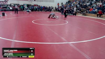 145 lbs Cons. Round 3 - Wyatt Walters, Maple River/USC vs Jack Barz, Sauk Rapids-Rice