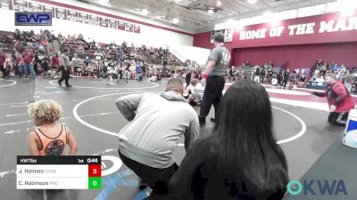 Quarterfinal - Jacobi Holmes, Cowboy Wrestling Club vs Conley Robinson, Pawnee Wrestling Club