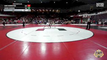 150 lbs Quarterfinals (8 Team) - Aiden Harsha, SALINA vs Jake Hornstien, LINCOLN CHRISTIAN
