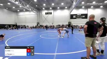 127 lbs Rr Rnd 1 - Savannah Witt, PWC Athena (W) vs Jordyn Fouse, Misfits Kick Start