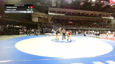 145 lbs Cons. Round 4 - Sora Lasko, Placer vs Sienna Moua, Golden Valley